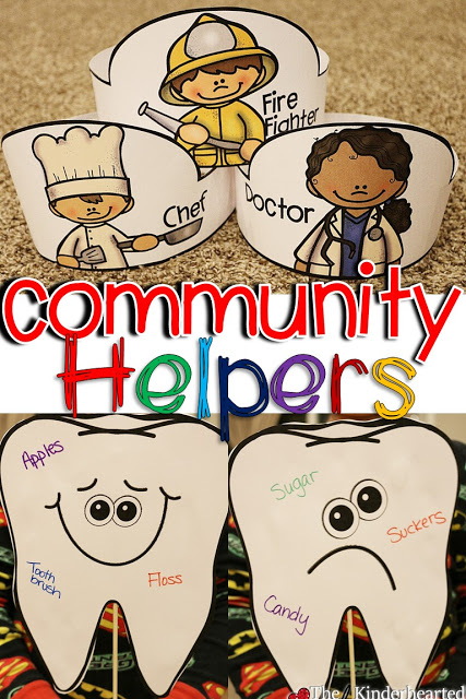 Enjoy this Community Helper Unit for Kindergarten. It includes math, English Language Arts (ELA), editable sight words, dramatic play (including fun hats!), pocket chart activities, syllable sorts, anchor charts, lap books covering six different themes, emergent readers, graphing, spelling resources, STEM materials, and more! Plus it's Common Core aligned! This can be used with your preschool, Kindergarten, 1st, or 2nd grade classroom and homeschool students. Click through now for more details!