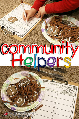 Enjoy this Community Helper Unit for Kindergarten. It includes math, English Language Arts (ELA), editable sight words, dramatic play (including fun hats!), pocket chart activities, syllable sorts, anchor charts, lap books covering six different themes, emergent readers, graphing, spelling resources, STEM materials, and more! Plus it's Common Core aligned! This can be used with your preschool, Kindergarten, 1st, or 2nd grade classroom and homeschool students. Click through now for more details!