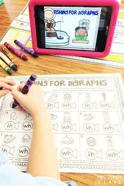 Use Ipads, tablets, and integrate technology with these print and go Digital Centers!