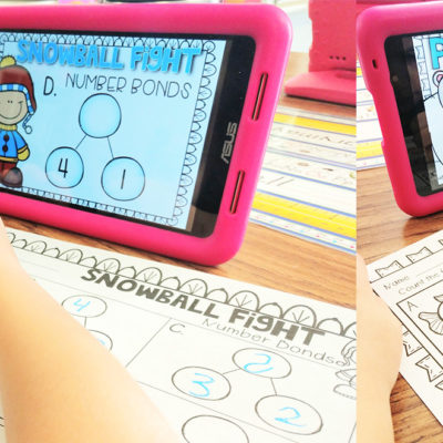 Digital Centers for Kindergarten and First Grade {With a FREEBIE}