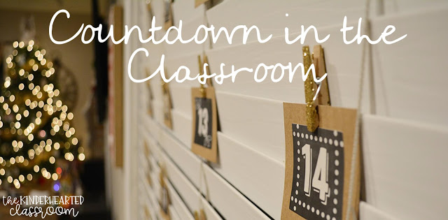 The Kinderhearted Classroom Countdown Calendar