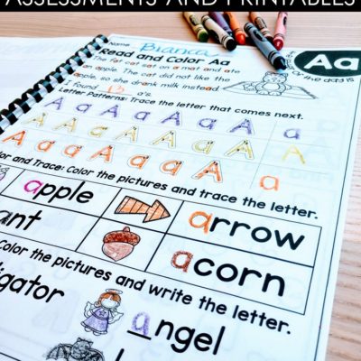 Teaching Letters {Activities, Centers and Assessments}