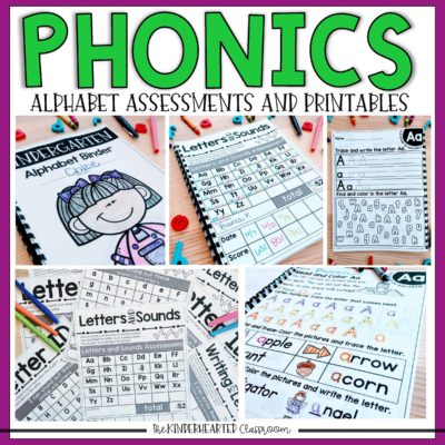 Phonics Printable Alphabet Assessments and Printables • The ...