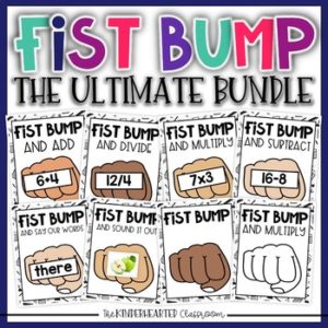 Fist Bump Review Activity The Kinderhearted Classroom
