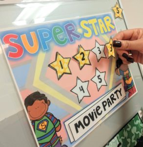 Super Star Incentive Chart The Kinderhearted Classroom