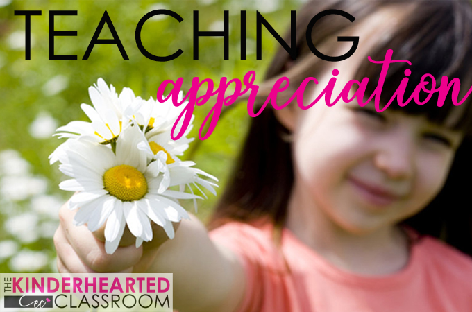 how to teach appreciation