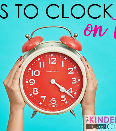clock out on time header image