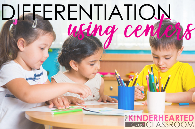 differentiation using centers