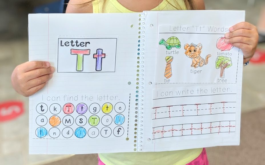alphabet interactive notebook activity