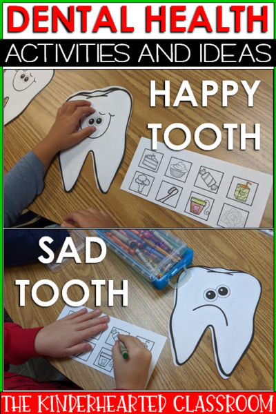 Dental Health - FREEBIE • The Kinderhearted Classroom