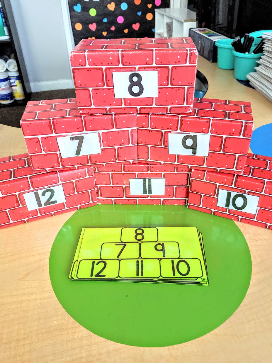 number recognition block activity