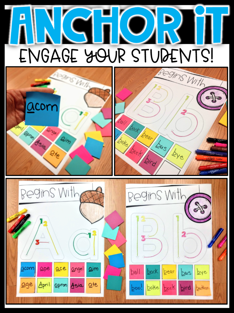 alphabet anchor charts